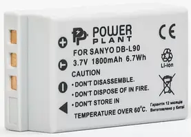 Акумулятор для відеокамери Sanyo DB-L90 (1800 mAh) DV00DV1267 PowerPlant