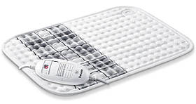 Beurer Електрогрілка, від мережі, 33х44см, 100Вт, 3 режими, мікроволокно, сірий