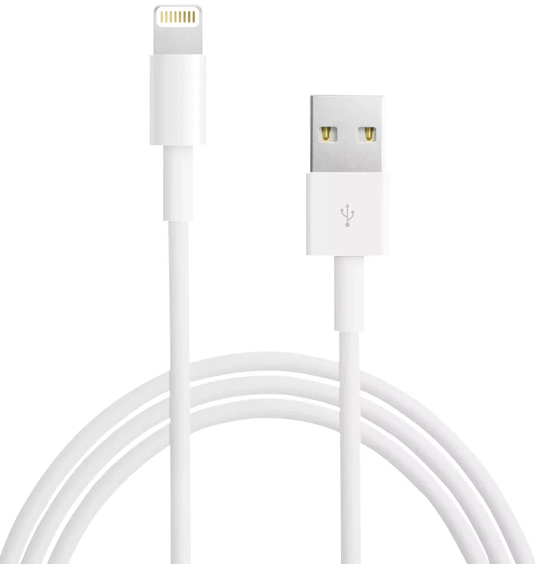 USB Кабель Apple iPhone Lightning to USB 2.0 (MD818) Всі версії iOS! White