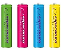 Акумулятор Esperanza AA / R6 Ni-MH 2000mAh (EZA108) 4шт 1.2 V