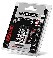 Акумулятор Videx AA (R6) 2500mAh 2шт