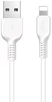Кабель USB Hoco X13 Easy Charge Lightning Cable White