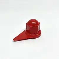 Колпачок пластиковый на гайку 27 Красный Стрелка