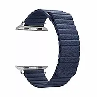 Ремешок ArmorStandart Leather Loop для Apple Watch 38mm/40mm/41mm Blue (ARM51669)