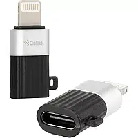 Адаптер-перехідник Gelius GP-OTG006 Adapter Type-C to Lightning Black