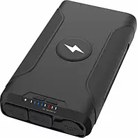 Повербанк PowerPlant 72000mAh PD60W DC 12-24V 2xUSB-C USB-A QC3.0 Wireless Black (PB930456)