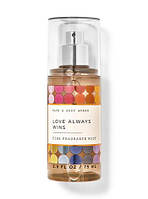 LOVE ALWAYS WINS - парфюмированный мини-мист для тела Bath&Body Works, 75 мл