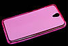 Чохол накладка для Lenovo Vibe S1 силіконовий матовий, Рожевий, фото 2
