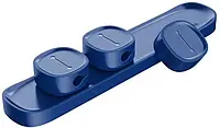 Держатель проводов Baseus Peas Cable Clip Dark Blue (ACWDJ-03)