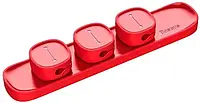 Держатель проводов Baseus Peas Cable Clip Red (ACWDJ-09)