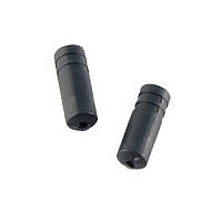 Наконечник сорочки пластиковий ПЛ 4 мм, чорний ORG