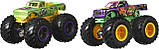 Набір Хот Вілс Машинки 2шт Hot Wheels Monster Trucks Demolition Doubles 1:64 FYJ64 Mattel Оригінал, фото 3