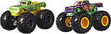 Набір Хот Вілс Машинки 2шт Hot Wheels Monster Trucks Demolition Doubles 1:64 FYJ64 Mattel Оригінал, фото 4