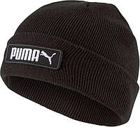 Шапка подростковая Puma CLASSIC CUFF BEANIE JR черный 2346201