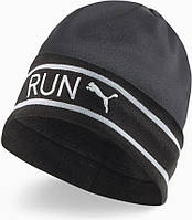 Шапка Puma CLASSIC RUNNING CUFF BEANIE черная 2346803