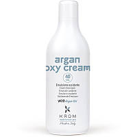 Окислююча емульсія з маслом Аргана 40 vol 12% Argan Oxy Cream Krom, 1000 мл