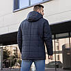Зимові чоловічі куртки 62-66  синій, фото 7