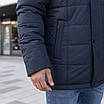 Зимові чоловічі куртки 62-66  синій, фото 5