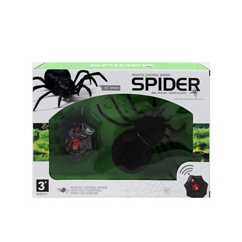 ПАВУК Р/К Z2113 ходить, світло, на батарейці, у коробці 28-20-7 см, фото 1