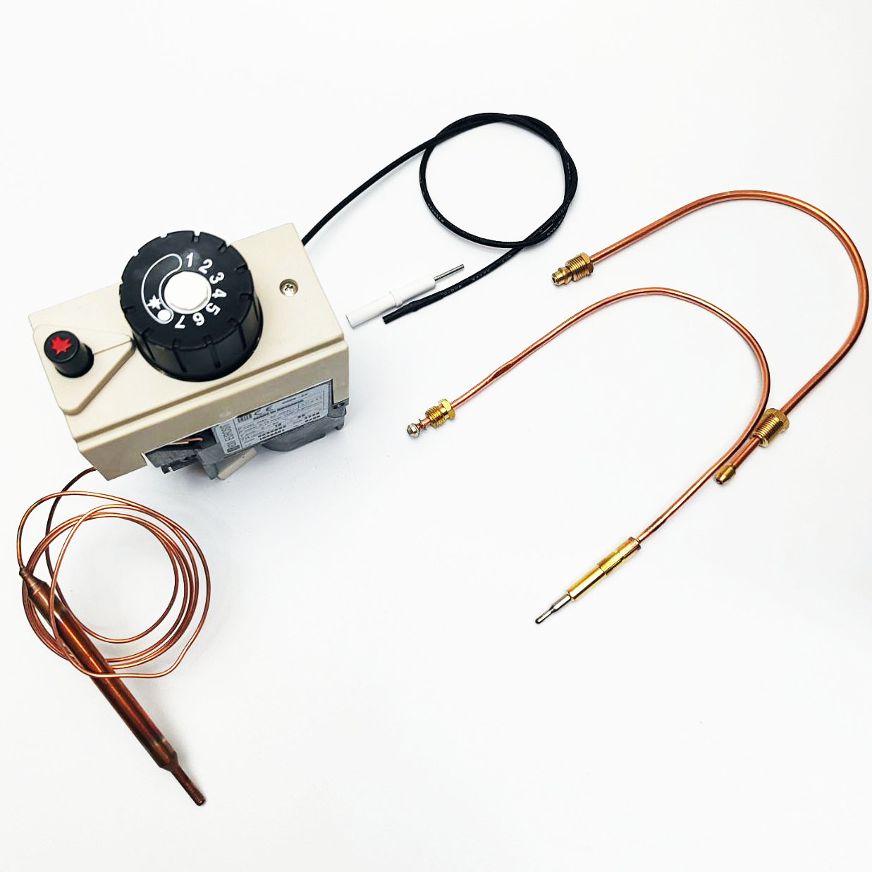 Автоматика Євросит 630 для конвекторів, комплект із термопарою, трубкою ...