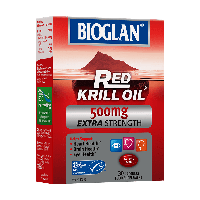 Bioglan Red Krill Oil 500mg Omega-3 30 капсул (Биоглан Масло Красного Криля Омега-3)