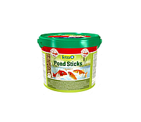 Корм для прудовых рыб Tetra Pond Sticks 10 + 2 литров, плавающие гранулы