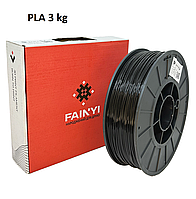 ФАЙНИЙ PLA  для 3D принтера  3.0 кг / 860 м / 1.75 мм Чорний