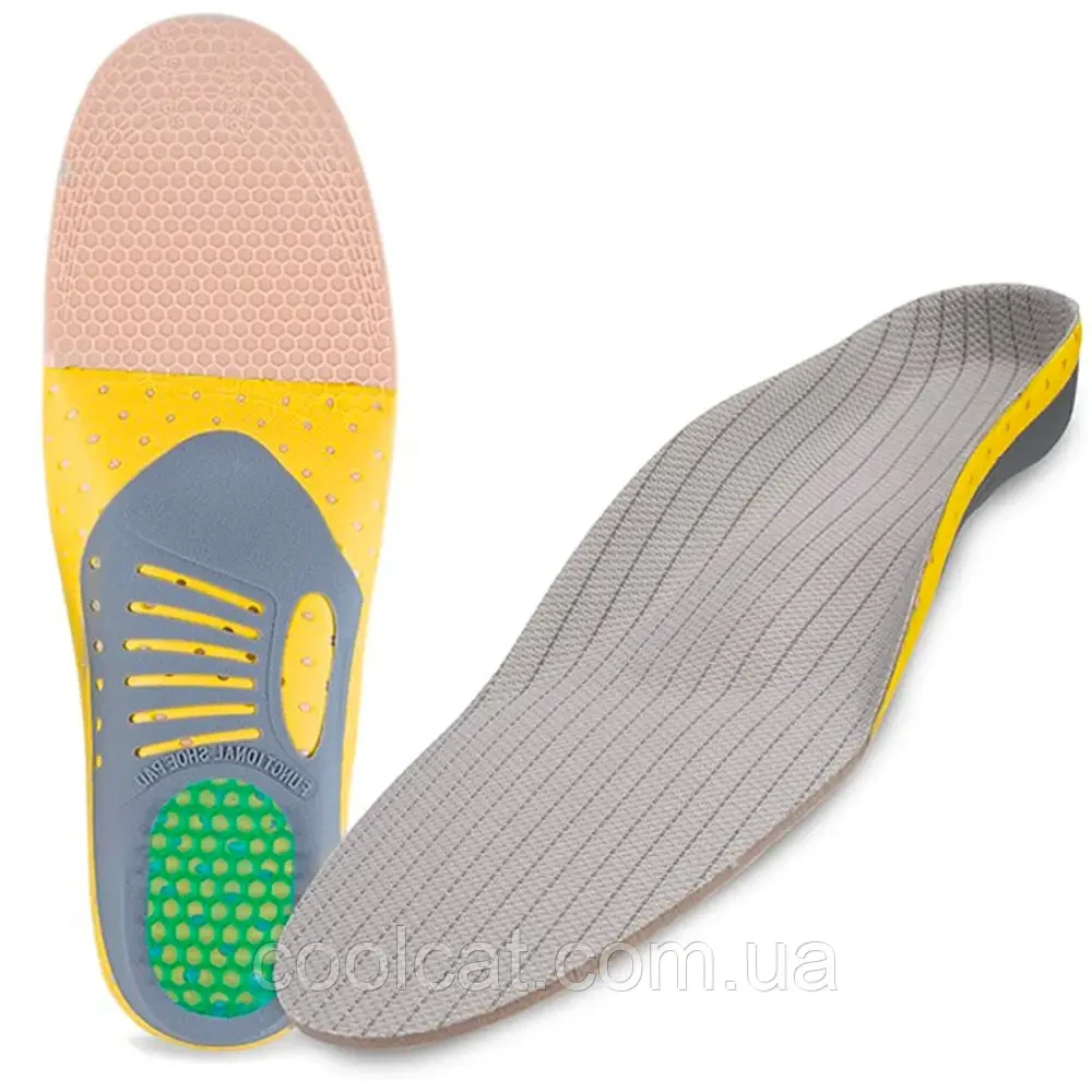 Ортопедичні устілки для взуття 35-40р / Устільні устілки від плоскостопості / Універсальні устілки, фото 1