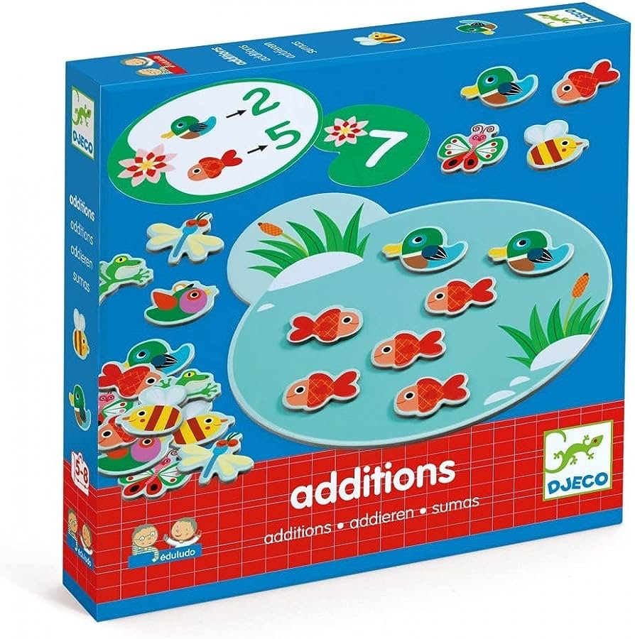 Розвиваюча гра Djeco Додавання Additions eduludo DJ08312, фото 1