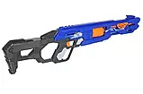 Автомат бластер Blaze Storm з м'якими патронами ZC 7105, 80 см, 10 м'яких патронів, 10 патронів на присоску, фото 7
