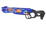 Автомат бластер Blaze Storm з м'якими патронами ZC 7105, 80 см, 10 м'яких патронів, 10 патронів на присоску, фото 5