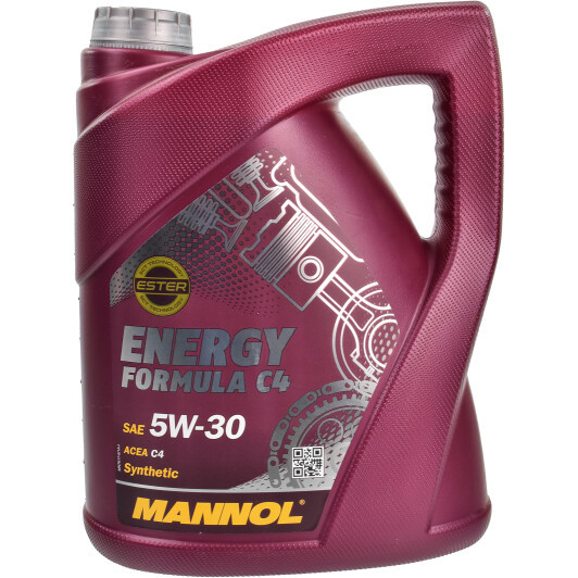 Mannol Energy Formula C4 5W-30 5 л, (MN7917-5) моторна олива, фото 1