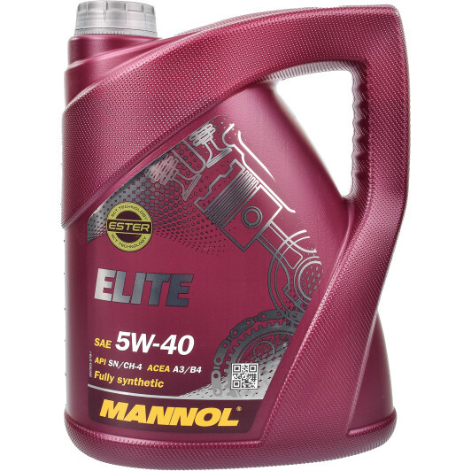 Mannol Elite 5W-40, 5 л (MN7903-5) моторна олива, фото 1