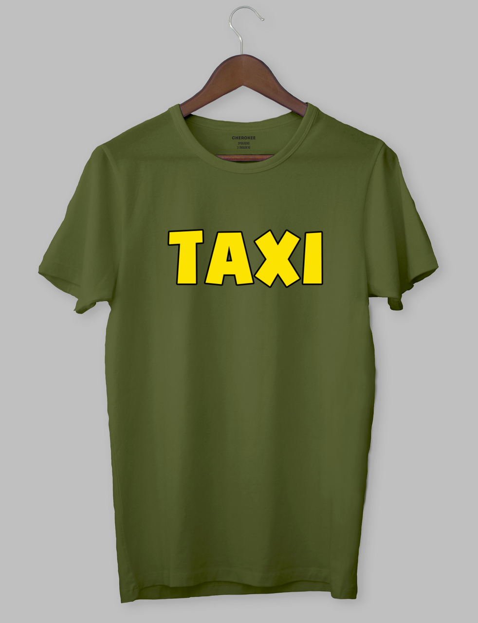 Футболка з прикольним дизайном «TAXI»