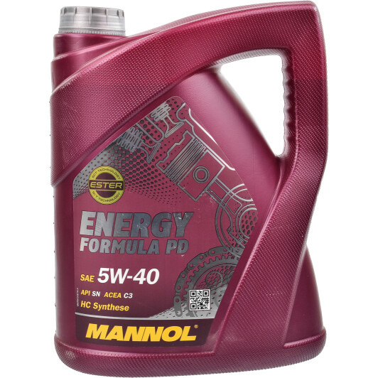 Mannol Energy Formula PD 5W-40 5 л, (MN7913-5) моторна олива, фото 1