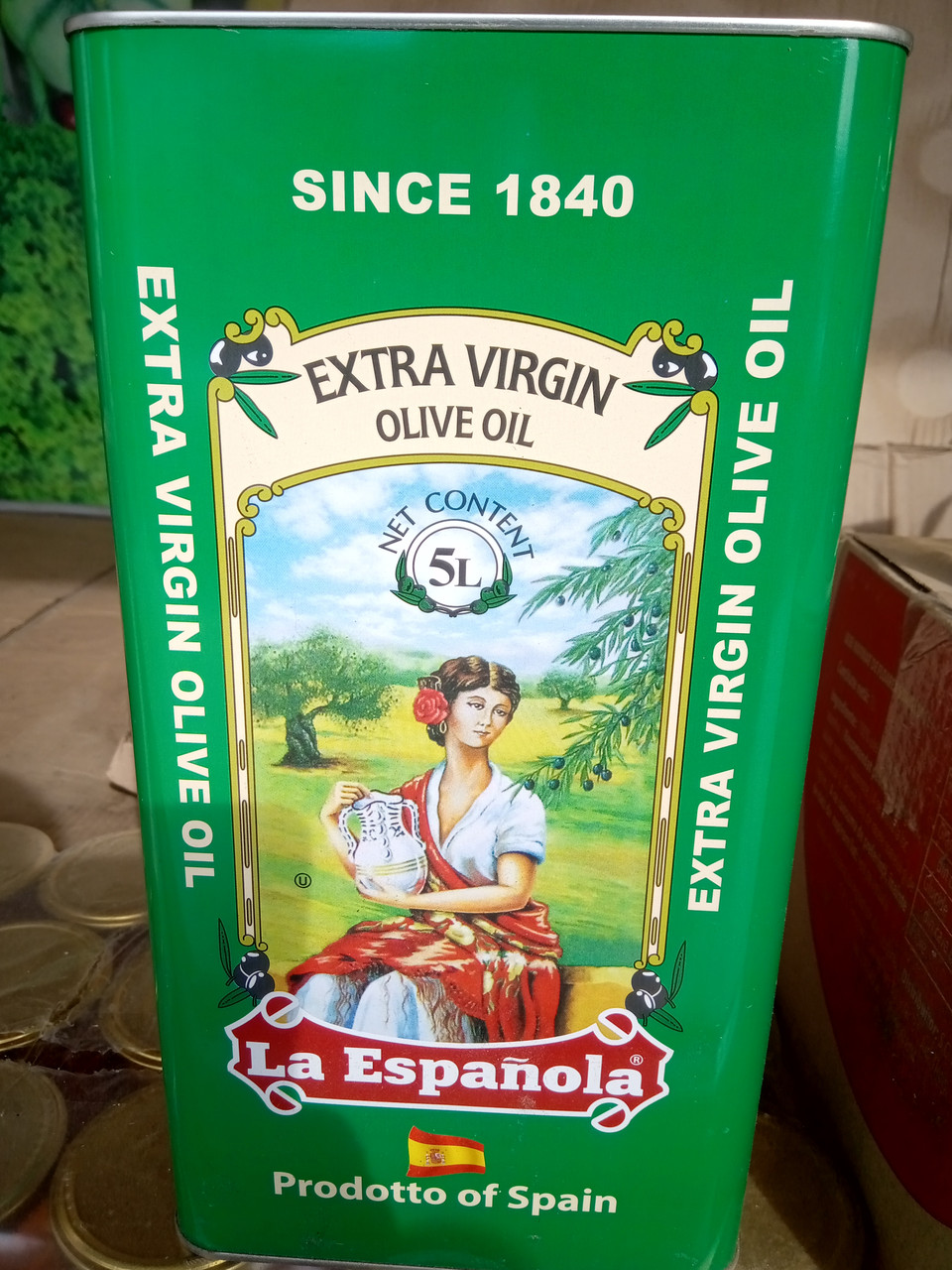 Олія оливкова La Espanola Extra Virgin 5 л Іспанія