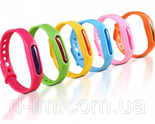 Силіконовий браслет від комарів Mosquito Bracelet