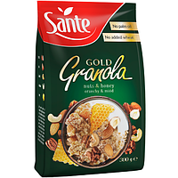 Гранола (Мюслі) з горіхами та медом Sante Gold Granola Nuts&Honey 300 г Польща