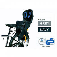 Велокресло Tilly Easy Fit T-841 до 22 кг ставится на багажник