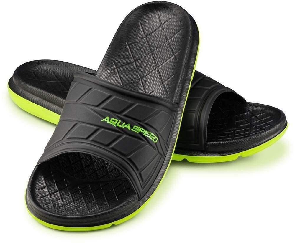 Шльопанці Aqua Speed ASPEN 8480 чорний, жовтий Чол 36 (534-07-36)