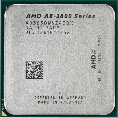 Процесор AMD A8-3850 2.9 GHz 100W FM1