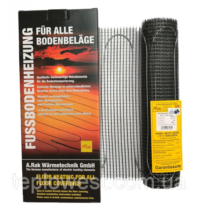 Мат для теплої підлоги Arnold Rak Standart FH-EC 21140 (14,0 м2)