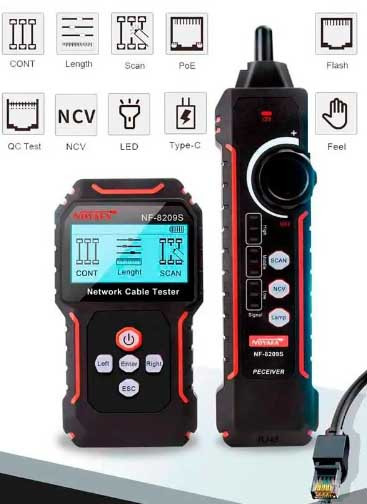 Кабельний тестер NF8209S
