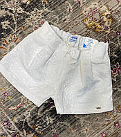 Белые шорты для девочки mayoral 98,104,110,116,122,128 см