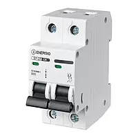 Автоматичний вимикач Energio SP-2P C 6А 6кА