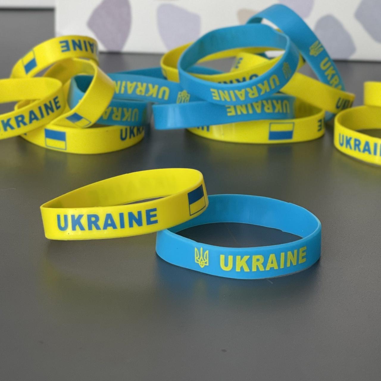 Браслет силіконовий "Україна"