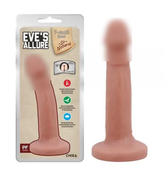 Фалоїмітатор на присоску тілесний Eves Allure | Limon