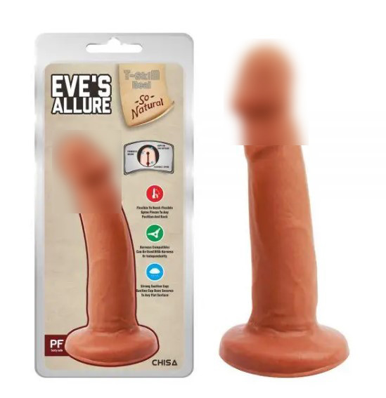 Фалоїмітатор на присоску латинський Eves Allure | Limon