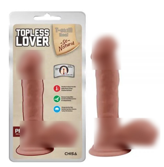 Тілесний фалоїмітатор на присоску Topless Lover | Limon