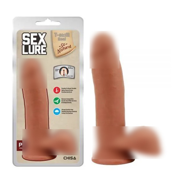 Реалістичний латинський фалоїмітатор із мошокою Sex Lure | Limon